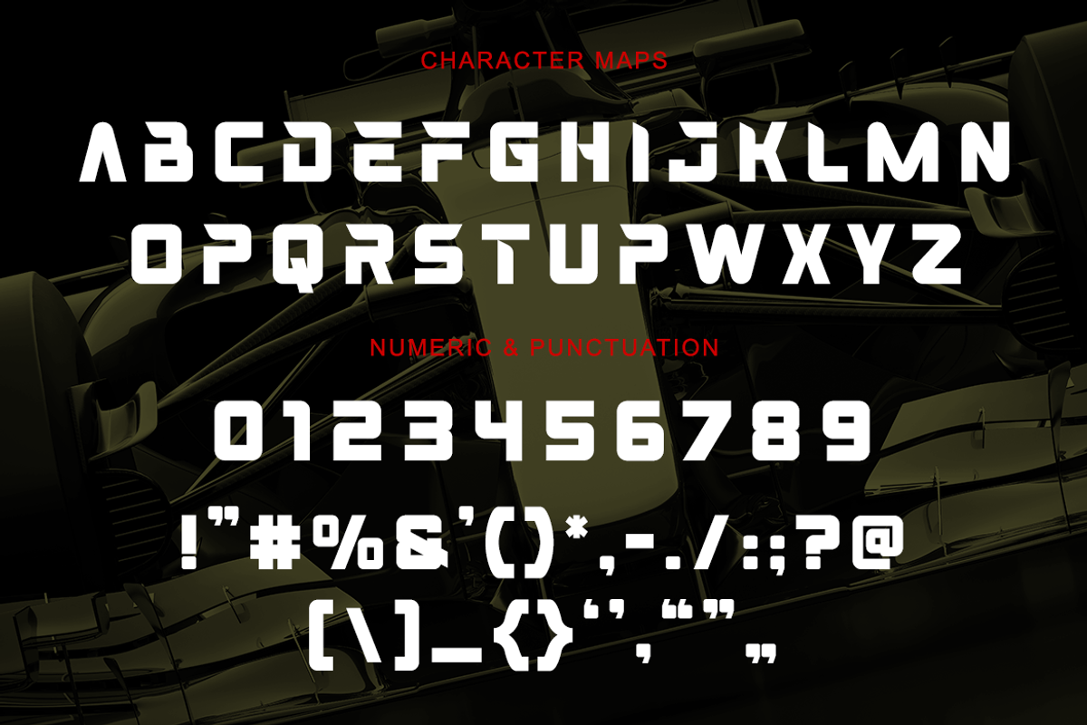 BURN RUBBER – Speed Display Font, a Sans Serif Font by Pinisi ART (Photo 10 of 10)