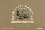 National Railway - A Rustic Font, a Sans Serif Font by Komet & Flicker (Thumbnail 9 of 15)