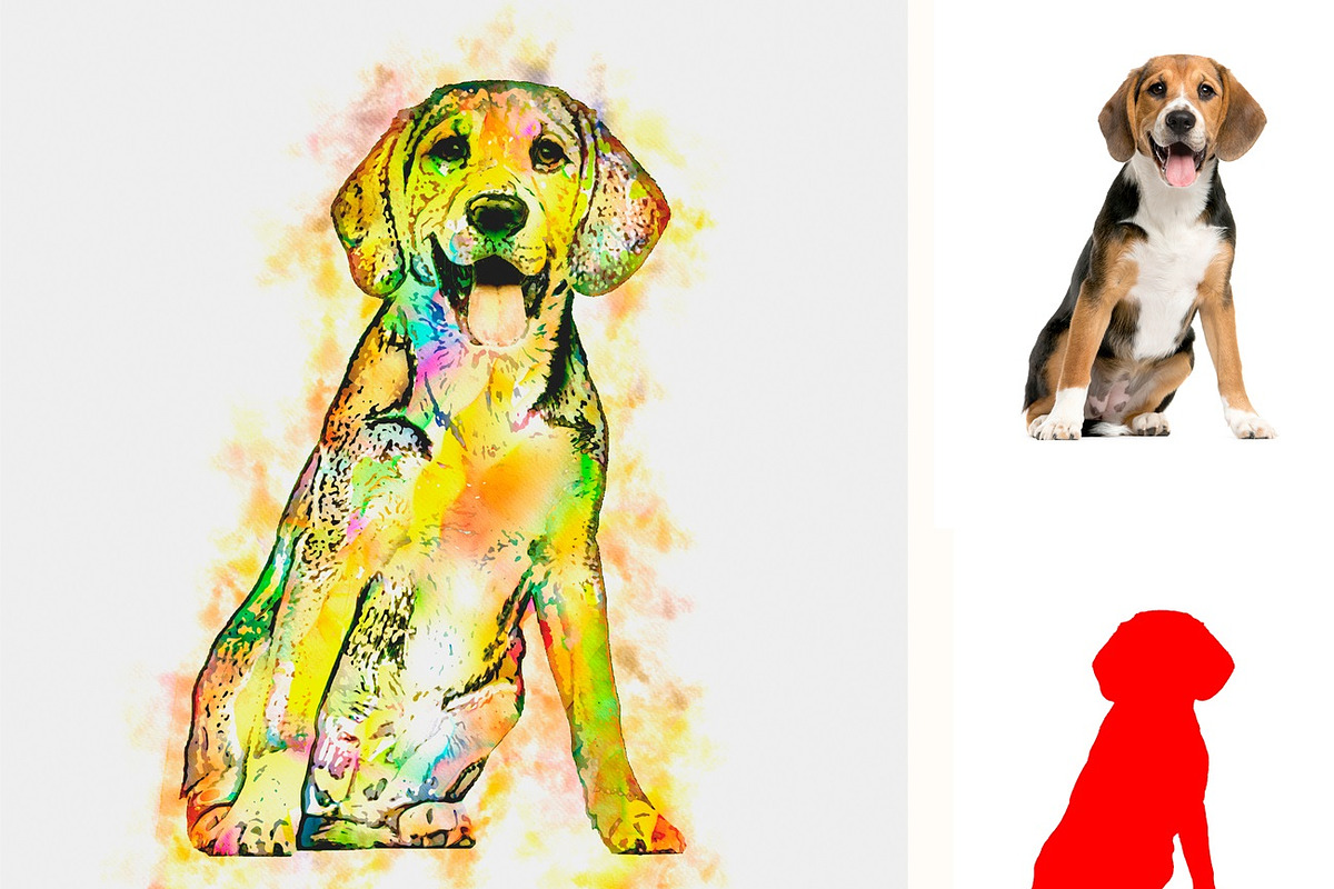 Advance Watercolor Effect, an Action Add-On by MRI STUDIO (Photo 7 of 16)