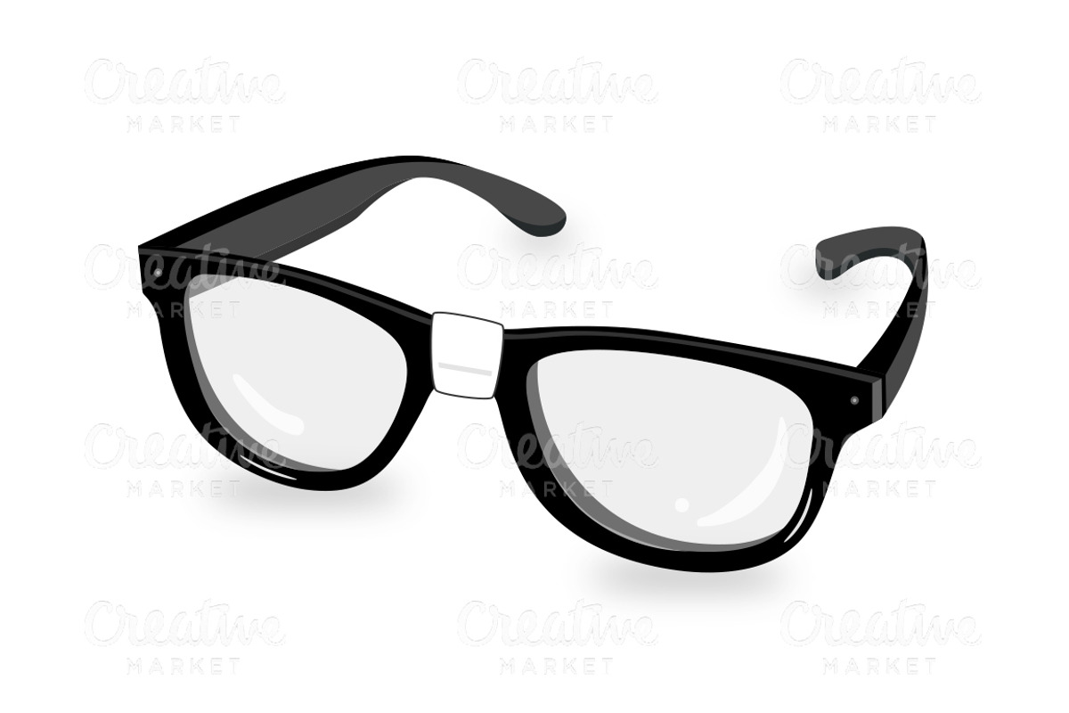 Geek Glasses Illustration preview 2