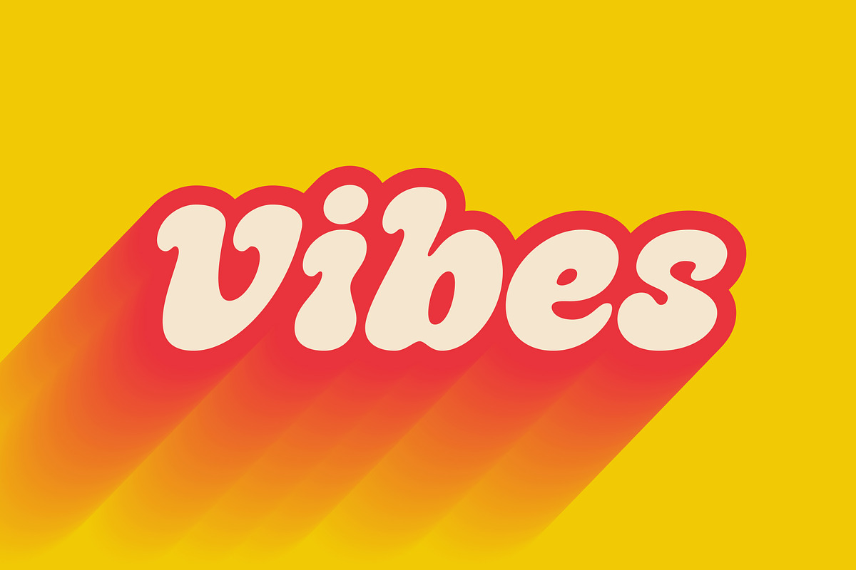 Chups - Groovy Retro Font, a Serif Font by roomspace creative lab (Photo 6 of 14)