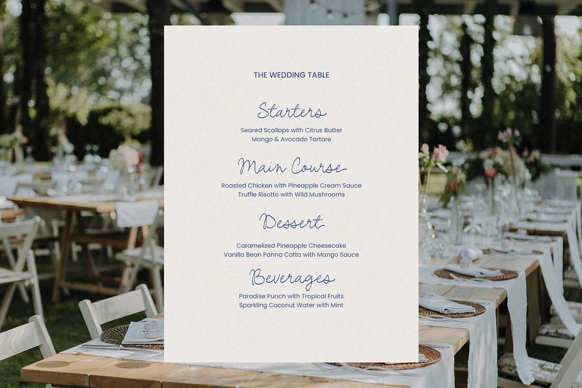 Crystal Magnolia Script Font, a Script Font by Seagulls Creative (Photo 6 of 11)