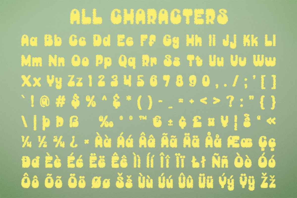 Belony Unfocus, a Sans Serif Font by Craft Supply Co. (Photo 8 of 8)