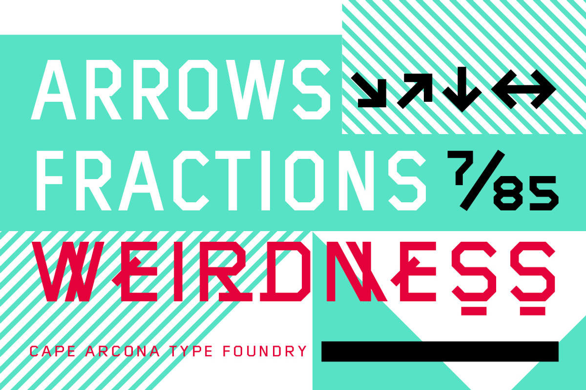 CA Mechano, a Sans Serif Font by Cape Arcona Type Foundry (Photo 4 of 6)