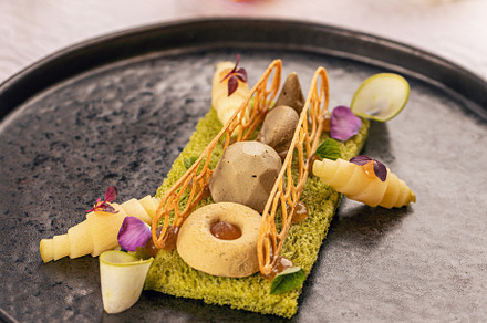 Restaurant festive menu