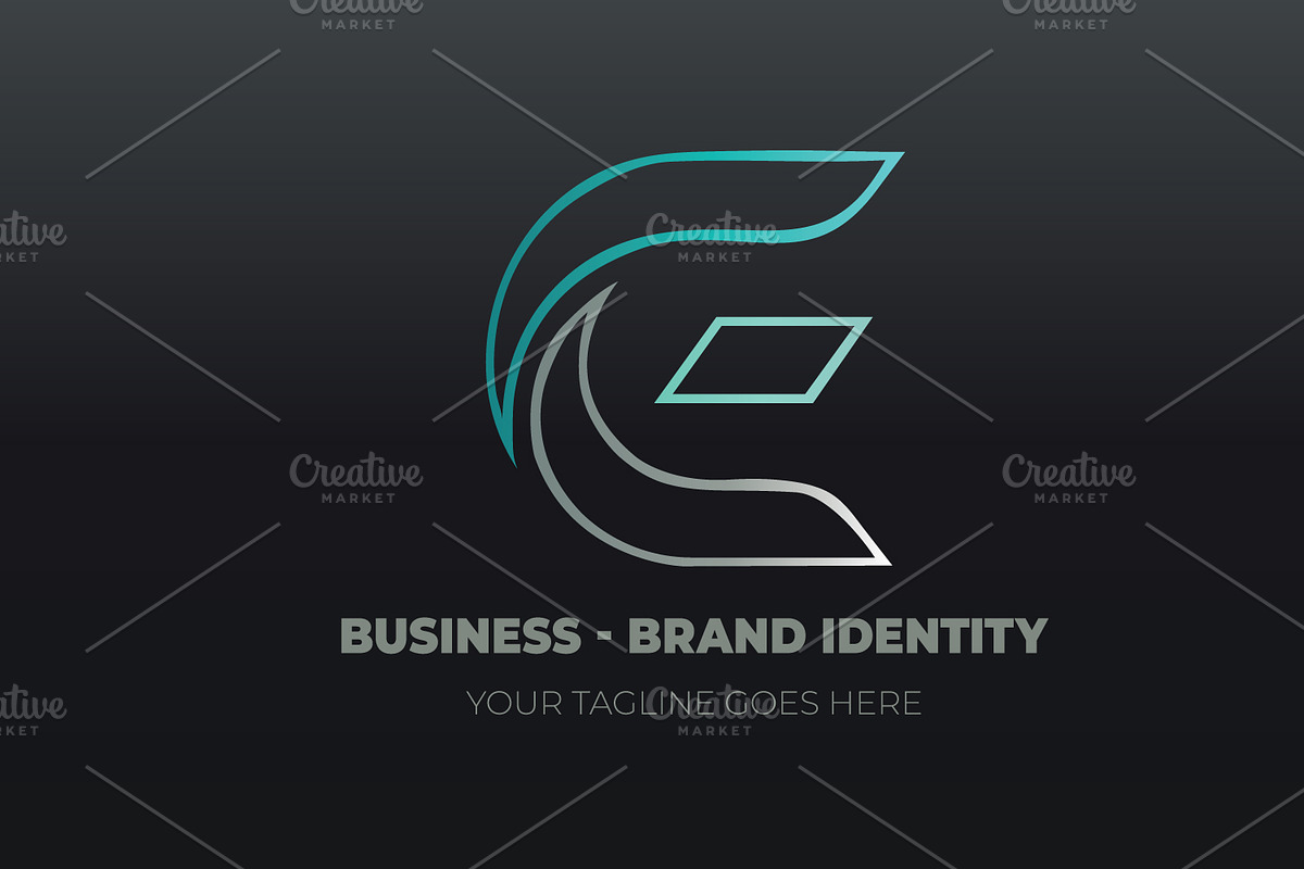 CE Letter Logo Business & Brand, a Branding & Logo Template by FusionadCreates (Photo 1 of 8)