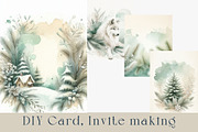 Winter Junk Journal Pages Bundle., a Seasonal Illustration by GalaDesign03 (Thumbnail 6 of 11)