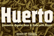 Huerto Family, a Sans Serif Font by Stiggy & Sands (Thumbnail 1 of 6)
