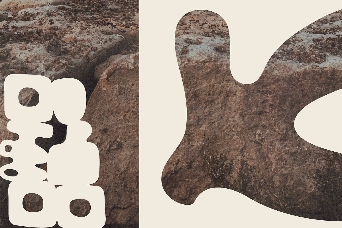 Rocks - Hand Drawn Organic Forms, a Decorative Illustration by Madeline ODonoghue Design (Photo 8 of 13)