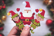 Santa & Friends Christmas characters, an Illustration by Ivan Dubovik (Thumbnail 9 of 9)