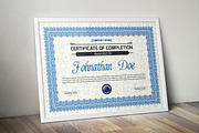 Certificate Word | PSD | AI, a Stationery Template by Curve Design (Thumbnail 4 of 4)