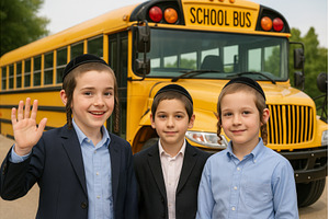 Three Jewish boys in formal attire, a Nature Photo by Ungvar Studio