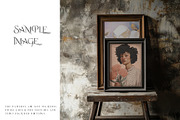 Vintage Frames PNG & PSD Mockups, a Product Mockup by mock-ups (Thumbnail 5 of 10)