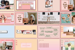 Digitally Pink Youtube Branding Kit