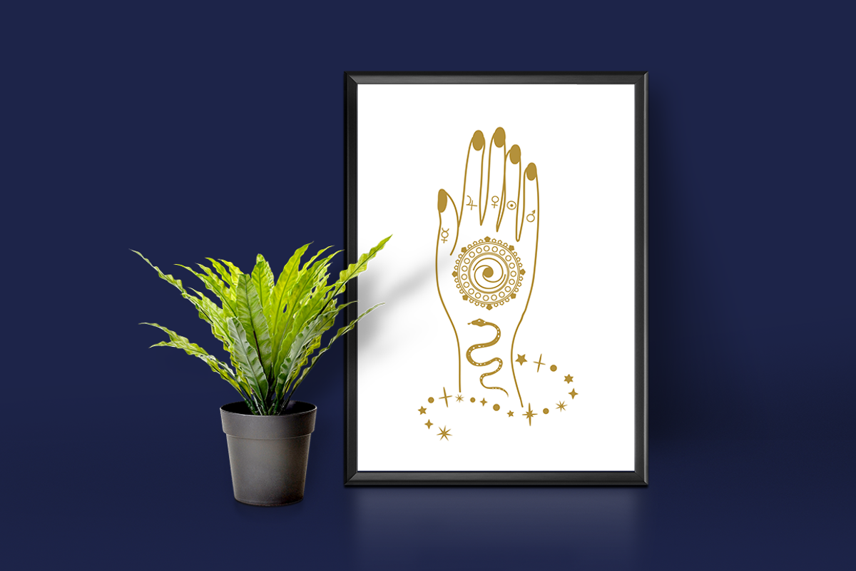 Secret Magic Symbols  Illustrations, a Decorative Illustration by Irena Art (Photo 7 of 11)