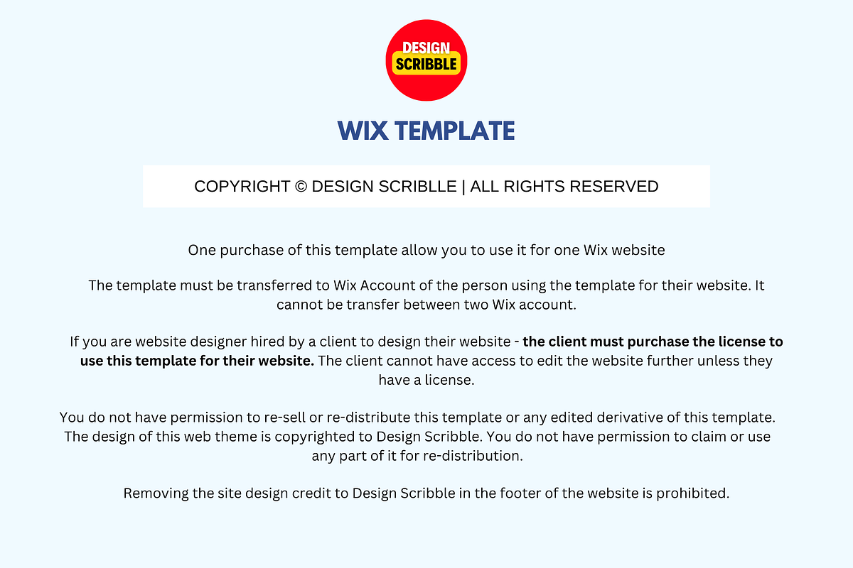 Wix Photography Portfolio Template, a Wix Template by Design Scribble (Photo 5 of 7)