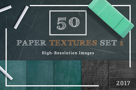 50 Chalkboard Texture Set 1