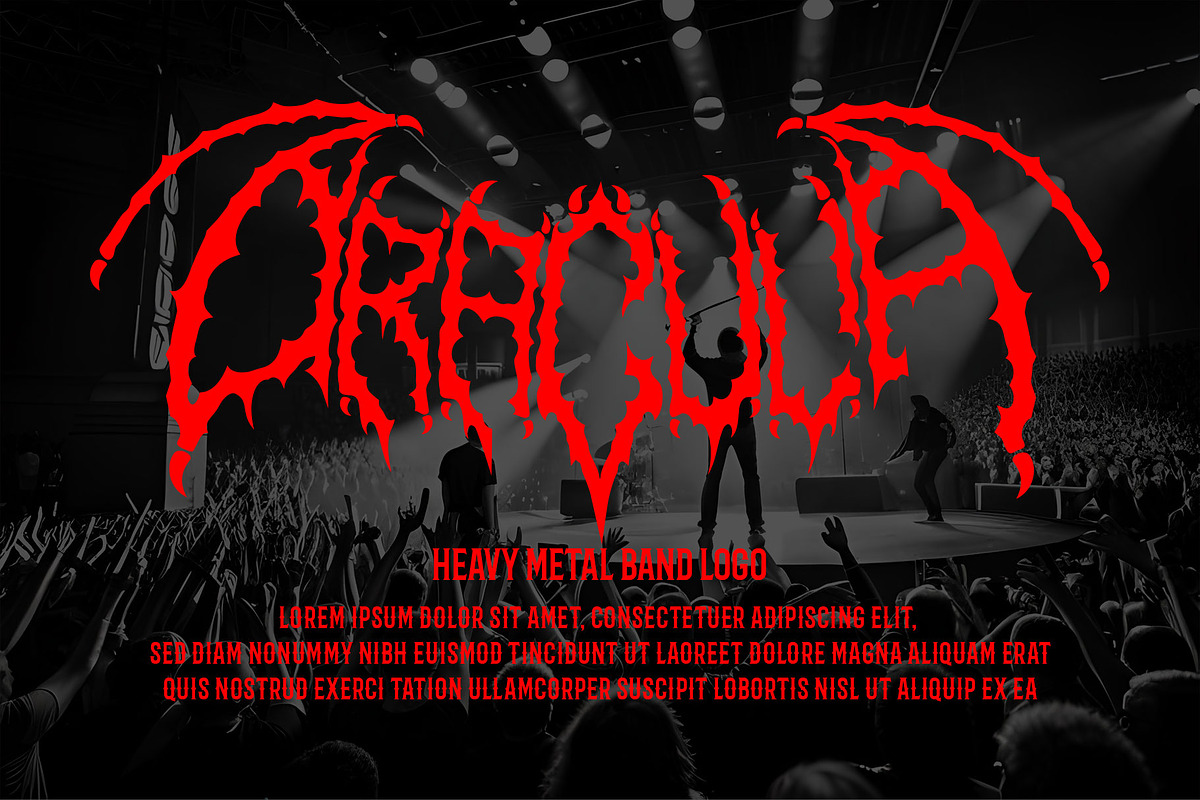 ACURA METAL – Death Metal Font, a Blackletter Font by Fonday Studio (Photo 5 of 8)