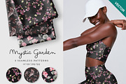 Mystic garden seamless pattern set, a Pattern Graphic by Momosama Studio (Thumbnail 1 of 5)