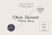 Old Money Luxury Font Collection, a Serif Font by gafaroff studio (Thumbnail 5 of 19)