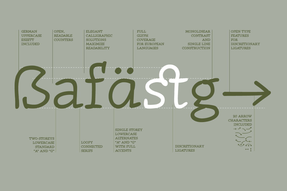Radcliffe Hand - 7 fonts, a Serif Font by Zetafonts (Photo 12 of 14)