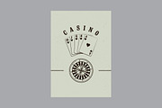 Casino vintage grunge posters., a Decorative Illustration by PoPaShop (Thumbnail 7 of 11)