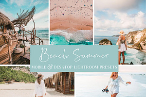 5 BEACH SUMMER LIGHTROOM PRESETS