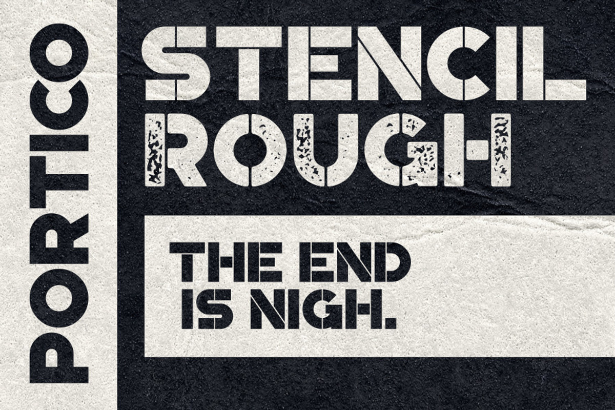 Portico Typeface preview 3