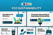 Eco Sustainability Infographic, a Presentation Template by Antstheme (Thumbnail 1 of 3)