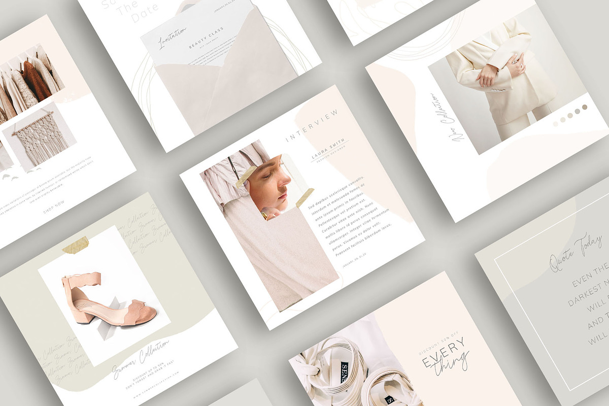 PS & CANVA Carlota - Social Media, a Social Media Template by Eviory (Photo 5 of 15)