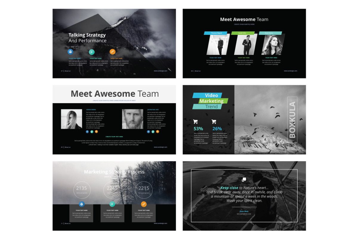 BOXKULA - Google Slide Template, a Presentation Template by Shafura