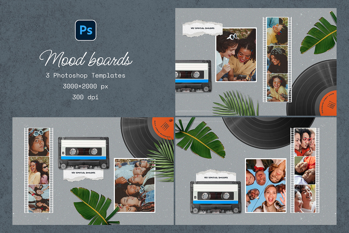Mood Board Photo Templates, a Design Template by Andrew Skoch Design (Photo 5 of 5)