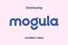 Mogula Modern Sans Font