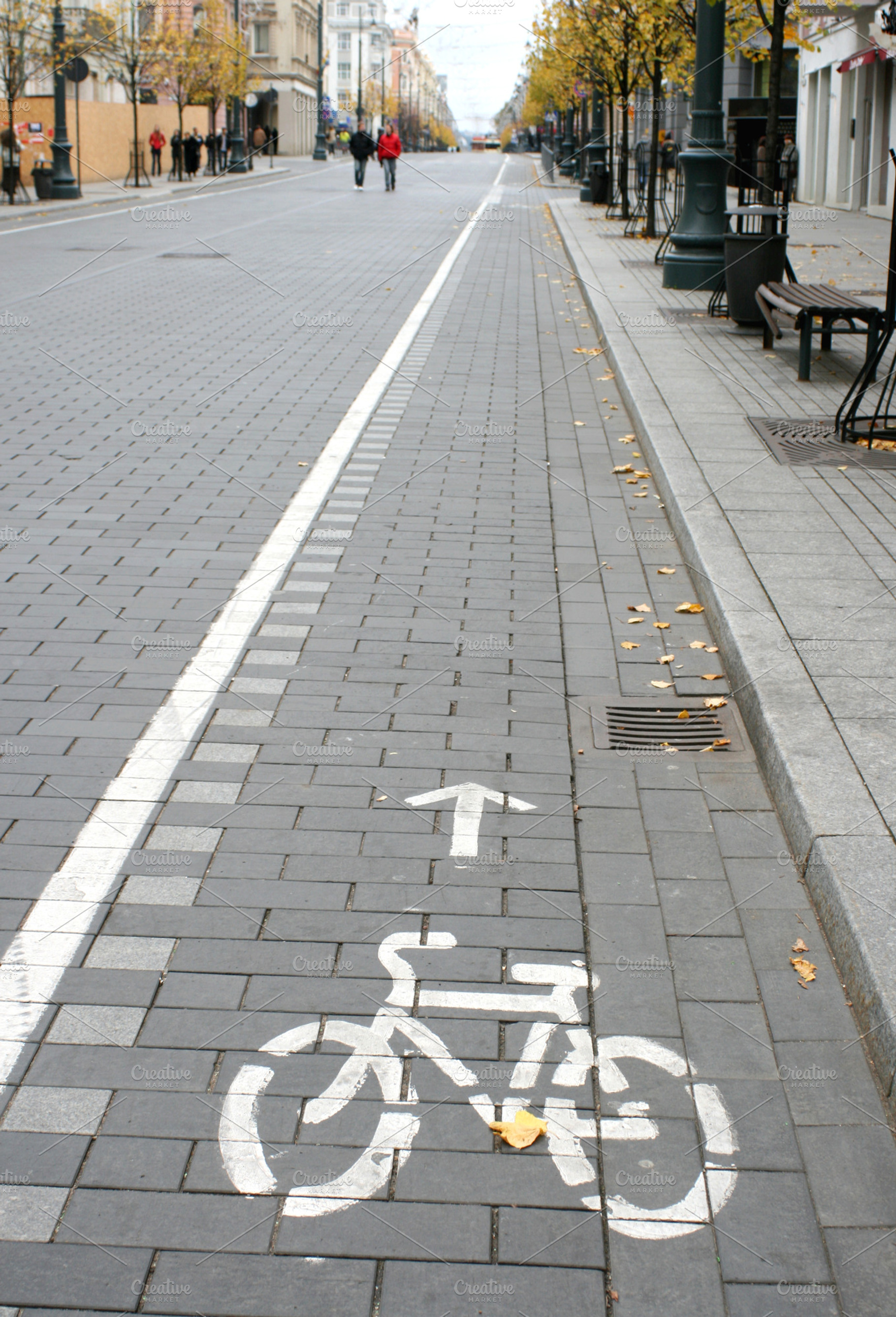 Bicycle route sign, a Transportation Photo by BOOCYS