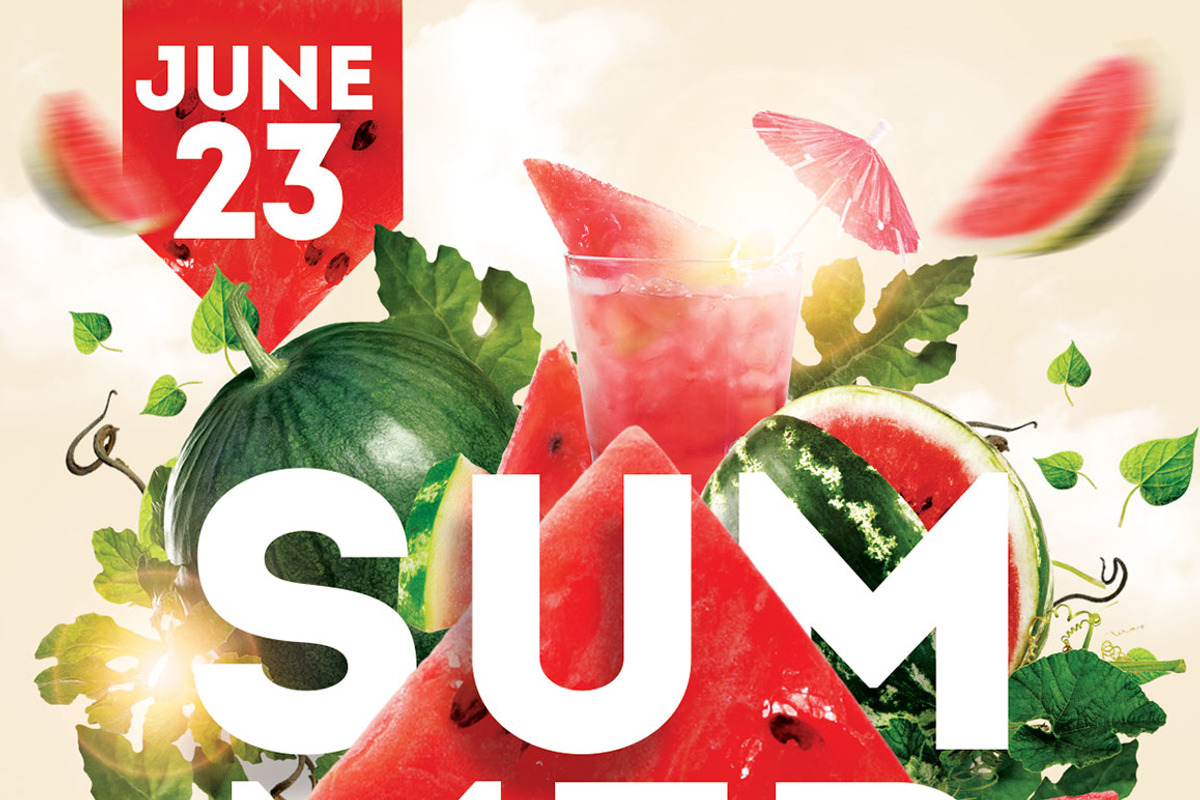 Summer Party, a Flyer Template by darkmonarch (Photo 3 of 3)