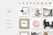 90% OFF | BUNDLE-Instagram Templates, a Social Media Template by CreativeFolks (Thumbnail 22 of 36)