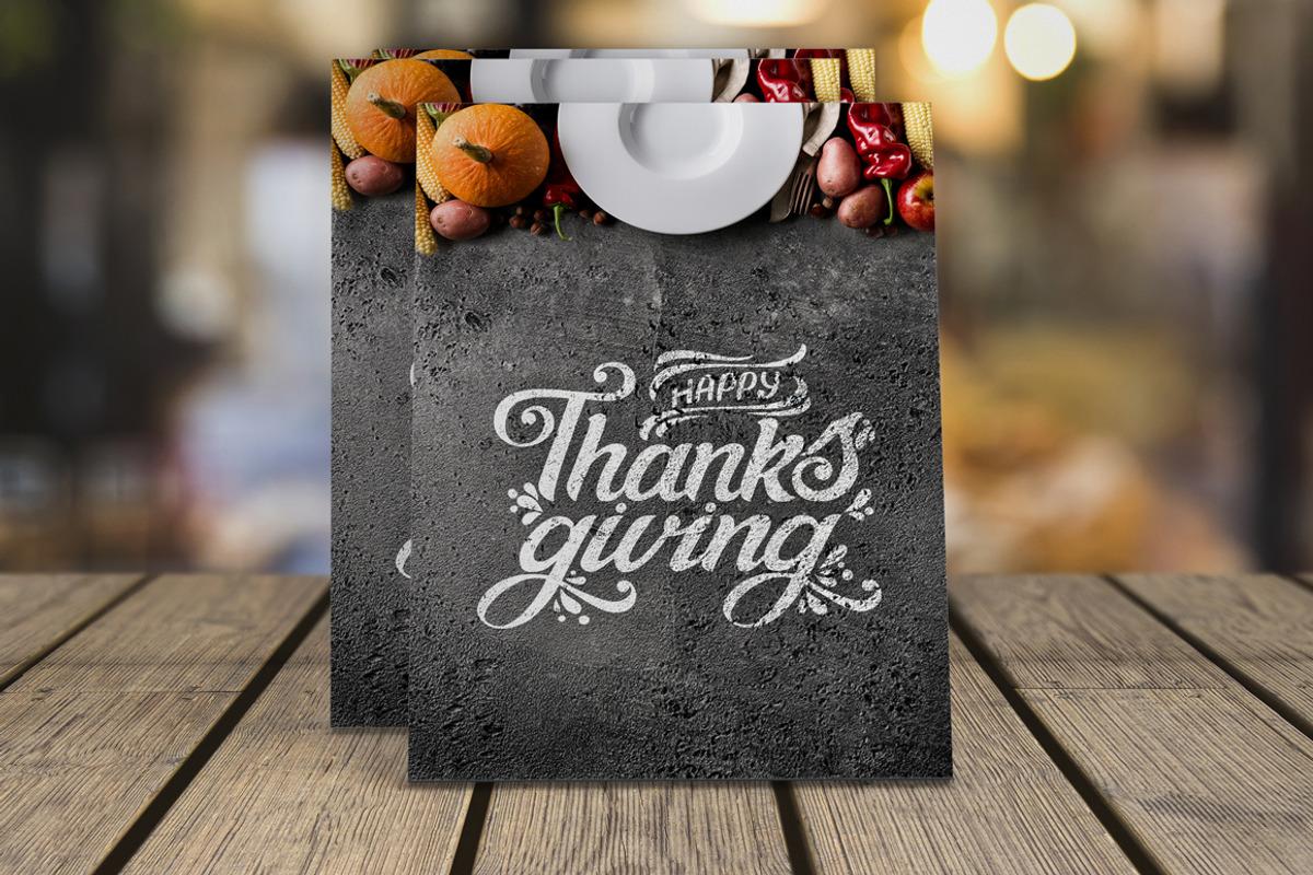 Happy Thanksgiving Logotype, a Branding & Logo Template by Anna's Lettering (Photo 3 of 4)