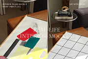 Scandinavian Living Room Mockup, a Product Mockup by ArtwithFrame (Thumbnail 14 of 16)