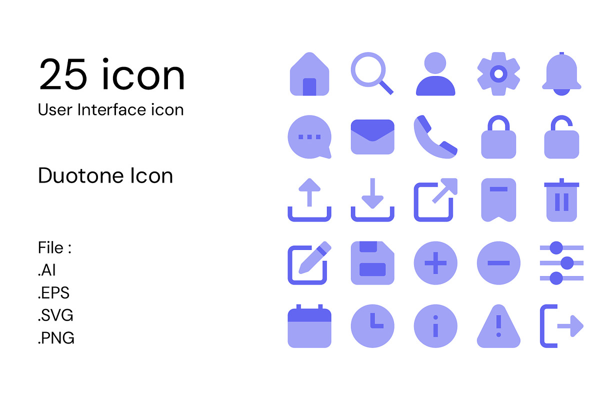 UI/UX User Interface Icon 3 in 1, an Outline Icon by Evloxx Studio (Photo 2 of 4)