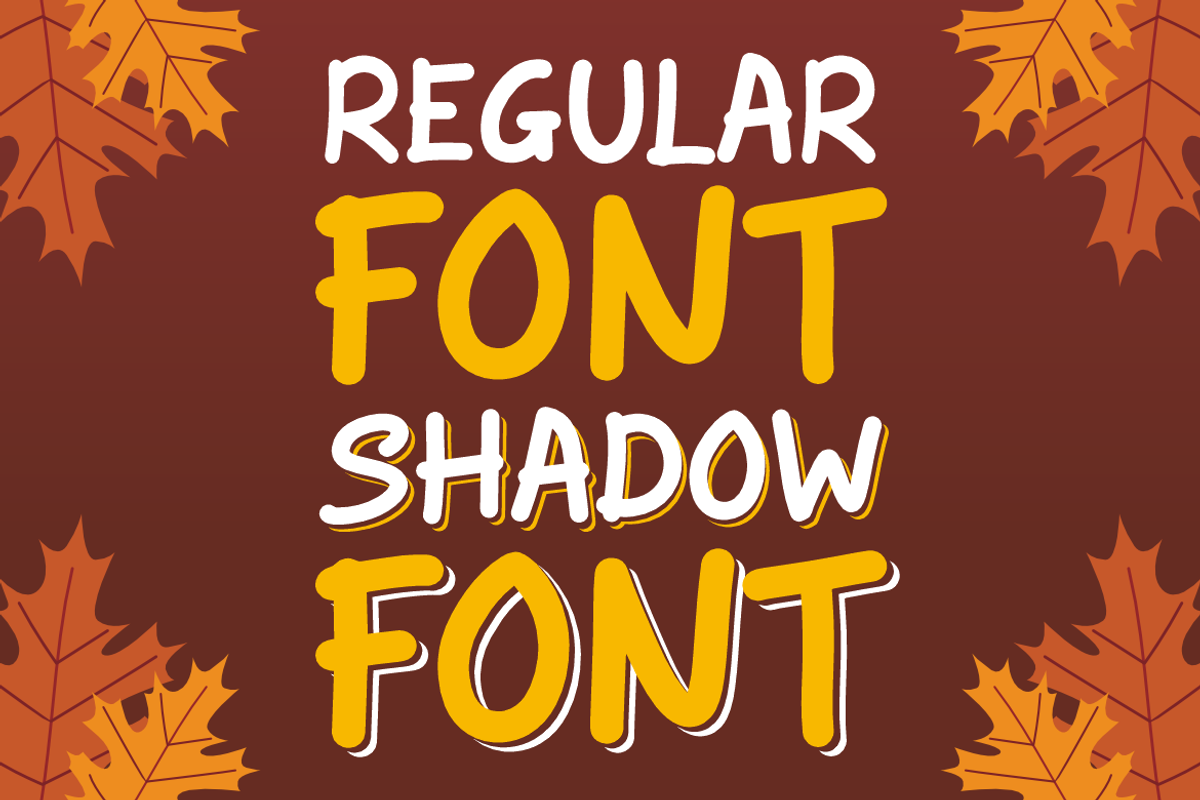 Autumn Children - Display Font, a Handwritten Font by QR Design Studio (Photo 5 of 10)