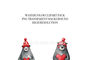 20 Valentine Bear Clipart, an Animal Illustration by Pati Charm Studio (Thumbnail 4 of 8)