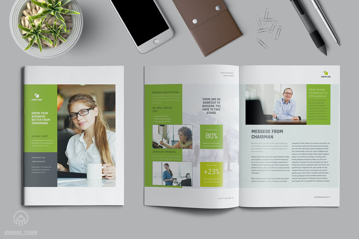 Annual Report, a Brochure Template by Elite_Standard (Photo 1 of 15)