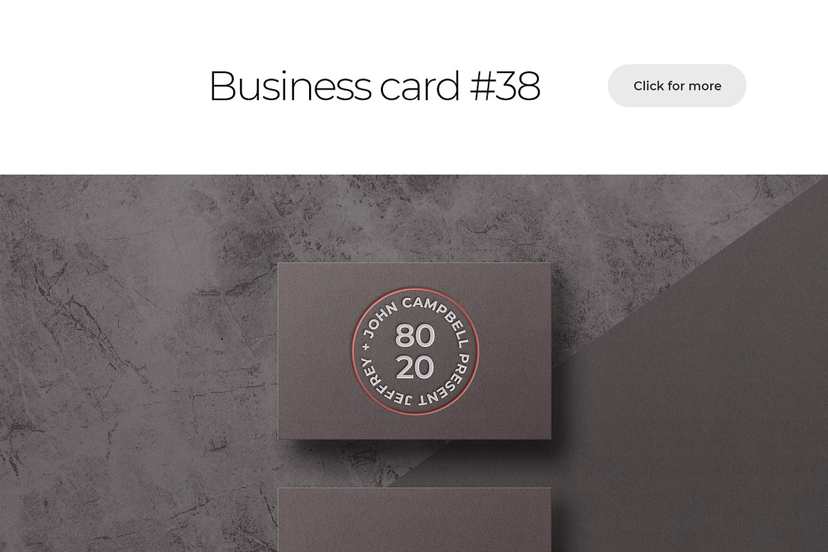 Business Card Mockup Template Bundle, a Business Card Template by PrintPixel (Photo 67 of 104)