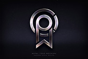 Metal Logo Mockups, a Branding & Logo Template by Andrew Skoch Design (Thumbnail 5 of 6)