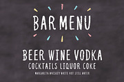 Chalk condensed font, a Script Font by Alex Gorka (Thumbnail 4 of 6)