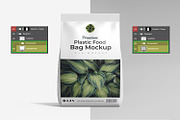 Plastic Food Packaging Bag Mockup, a Packaging Mockup by Ram Studio LLC (Thumbnail 3 of 14)