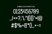 Degus - Modern Sans Serif Font, a Sans Serif Font by lelevien (Thumbnail 3 of 4)