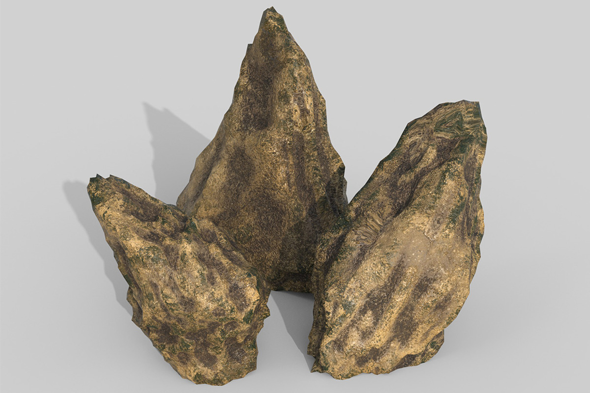 Aquarium Stones V1, an Environmental 3D Model by AndrewWhite (Photo 1 of 8)