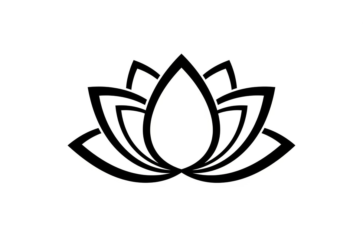 Lotus Flower Vector Icon Bundle, an Illustration by yasushie (Photo 49 of 51)