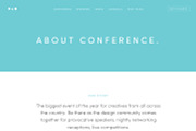 Conference, Event Website Template, a HTML Template by Nice, Very Nice (Thumbnail 3 of 7)